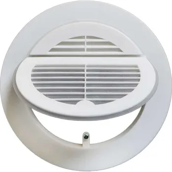 Větrací mřížka Ventila Mřížkoklapka KPKM 160KG bílá
