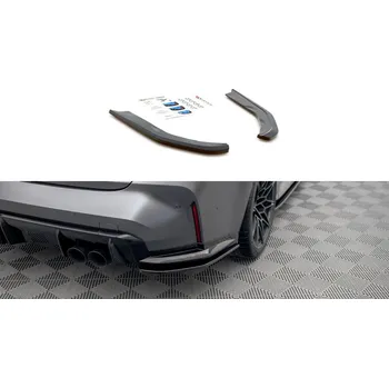 Tuning Splittery zadní boční V.1 BMW M3 G80 černý lesklý plast
