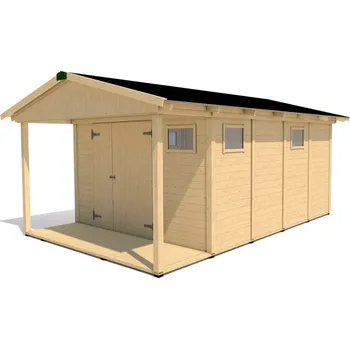 Zahradní domek Panelový domek na nářadí HA3344 PLUS 19 mm 327X539 (Panelový domek na nářadí)