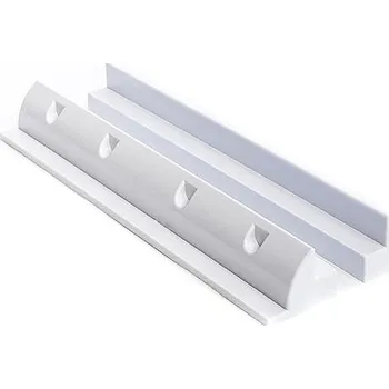 Držák MHPower plastové LONG 55 cm pro uchycení solárních panelů - bílé (2ks sada)