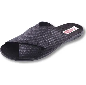 Pánské pantofle Pánská obuv Rogallo 25953 Barva: Černá, Velikost: 42