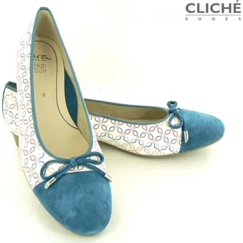 Dámská obuv Barevné baleríny Bari 12-43708-01, vel 42, 43 43