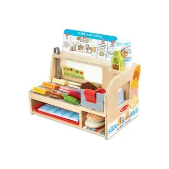 Dřevěná hračka DŘEVĚNÝ SENDVIČOVÝ PULT