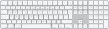 Klávesnice Apple Magic Keyboard Numeric Touch ID SK bílá