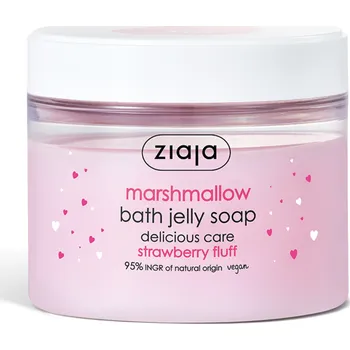 Koupelová kosmetika Ziaja Marshmallow Bath Jelly Soap mycí želé 260 ml
