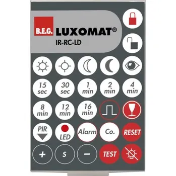 Pohybové čidlo B.E.G. Dálkový ovladač IR-RC-LD LUXOMAT 92649