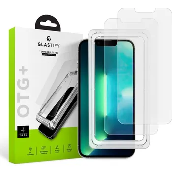 Náhradní kryt pro mobilní telefon 2ks v balení, set ochranných skel Glastify OTG+ 2-Pack iPhone 13 Pro Max / 14 Plus