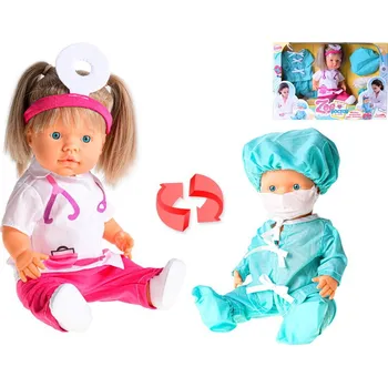 Panenka Panenka 40cm doktorka Zoe s doplňky v krabičce