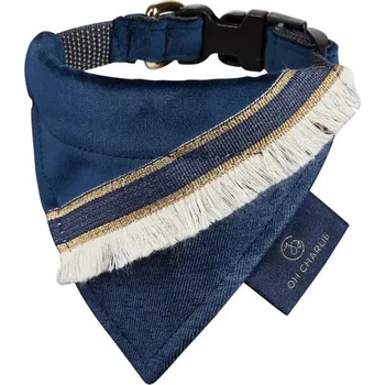 Obleček pro psa Šátek pro psa Oh Charlie Allure tmavě modrý Velikost: L