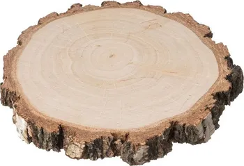 ČistéDřevo Dřevěná podložka z kmene břízy s kůrou 8-10 cm