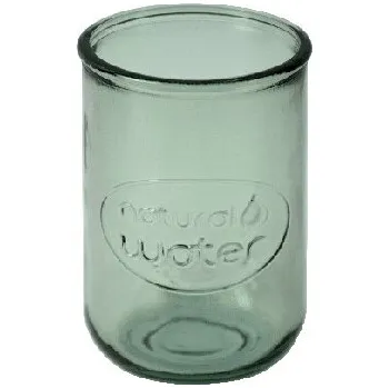 Sklenice VIDRIOS SAN MIGUEL !RECYCLGLASS! Sklenice z recyklovaného skla WATER 0,4L, světle zelená, rovná (DOPRODEJ POSLEDNÍCH KOUSKŮ)|San Miguel