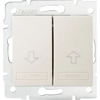 vypínač KANLUX DOMO Žaluziový spínač - krémová