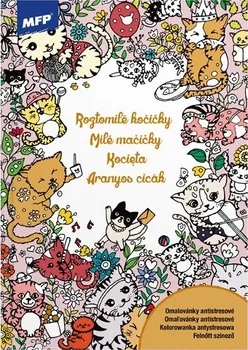 Antistresové omalovánky Roztomilé kočičky - MFP (2020, brožovaná)