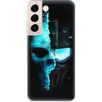 Pouzdro na mobilní telefon Odolné silikonové pouzdro iSaprio - Roboskull - Samsung Galaxy S22 5G