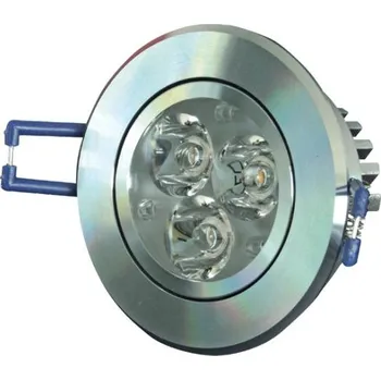 Bodové svítidlo LURECOM LED C83 6W - stropní vestavné podhledové svítidlo 6W, celohliníkové výklopné, 400lm Barva: Bílá studená