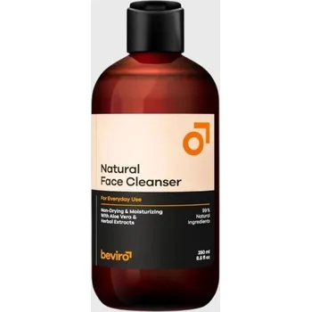 Čistící gel Beviro Natural Face Cleanser mycí gel na obličej 250 ml