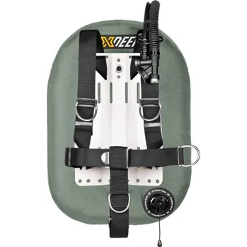 Kompenzátor vztlaku Křídlo ZEOS Standard, X-DEEP světle šedá 28 hliník M