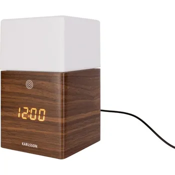 Hodiny Designový digitální budík/hodiny s LED osvětlením 5798DW Karlsson 16cm
