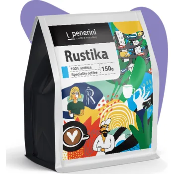 Rustika 100% arabika zrnková káva Hmotnost: 150 g