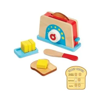 Dřevěná hračka MELISSA & DOUG - DŘEVĚNÝ TOUSTOVAČ