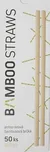 Bamboo Straws BS0623 bambusová brčka 50…