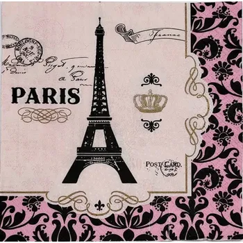 Karetní hra Paříž růžová