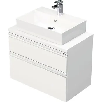 Koupelnový nábytek Koupelnová skříňka s umyvadlem Intedoor BRAVE bílá 80 x 74,6 x 46 cm