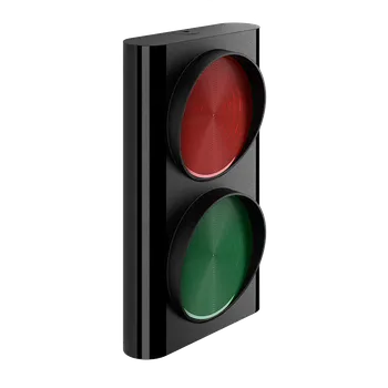 ERA80 - dvoukomorový semafor s LED, 24 VAC/DC