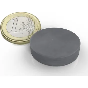 Dekorativní magnet SOLLAU Feritový magnet - válec 28x6 mm