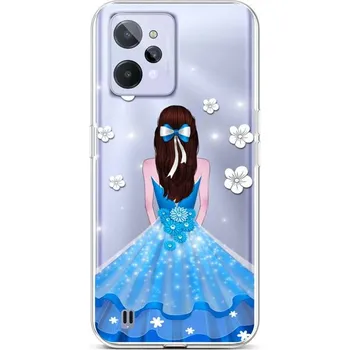Pouzdro na mobilní telefon Kryt Realme C31 Blue Princess (obal neboli pouzdro na Realme C31)