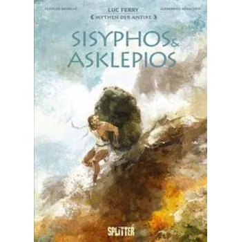 Komiks pro dospělé Mythen der Antike: Sisyphos & Asklepios (Graphic Novel) – Clotilde Bruneau (DE)
