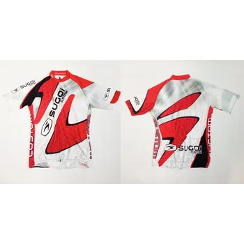 cyklistický dres Sugoi Evolution Jersey pánský dres s krátkým rukávem červený Podkarta: S