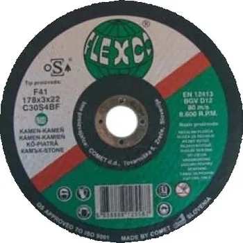 Řezný kotouč Kotouč řezný kámen, kovy, litina 350x3x32mm FLEXCO