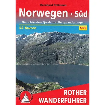 Rother - vydavatelství Norwegen sud (Norsko jih), 6. edice německy WF