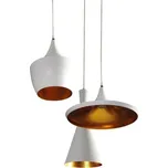 Závěsné svítidlo Azzardo Mix, 3xE27, 60W Barva: bílo / zlatá