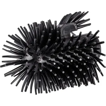 Náhradní koncovka pro WC kartáč - barva černá, silikonová, 7,5 cm, WENKO