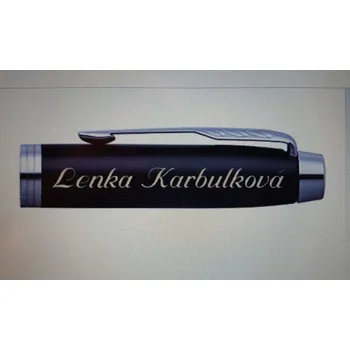 Parker Royal IM - luxusní plnící pero s laserovým gravírováním,varianty Písmo 1
