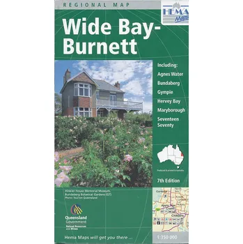 ITMB Publishing mapa Wide Bay - Burnett 1:350 t. HEMA