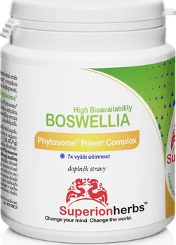 Přírodní produkt Superionherbs Boswellia 90 cps.