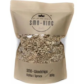 Tuhé palivo Smo-King Dřevěná štěpka smrk 800g