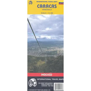 ITMB Publishing plán Caracas 1:12,5 t. ITM