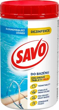 Bazénová chemie SAVO Maxi chlorové tablety 1,2 kg