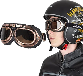 Motocyklové brýle W-Tec Steamrust