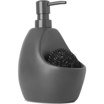 Dávkovač mýdla Dávkovač s odkladačem Joey Pump Umbra, šedá