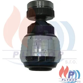 Perlátor Spořič vody chrom - černý SIROFLEX - 42788/S