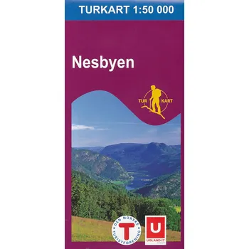 Nordeca vydavatelství mapa Nesbyen 1:50 t. (č.2573)