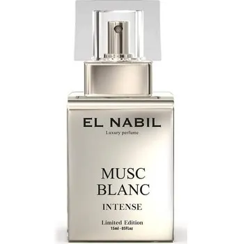 Dámský parfém El Nabil - Musc Blanc Intense 15 ml mošusová parfémová voda - pro ženy - 50% esencí