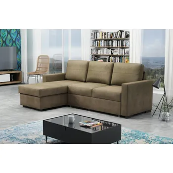 Obývací stěna FALCO Sedací souprava Tomáš sv.hnědá