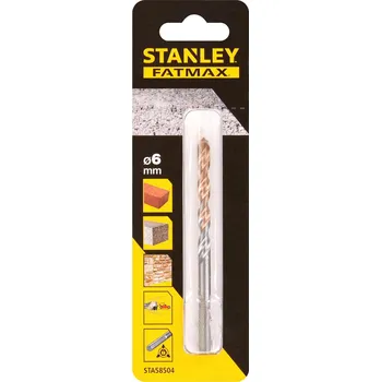 Vrták Vrták do betonu, kamene a zdiva s 3hrannou stopkou Ø 6,0mm Stanley FatMax STA58504