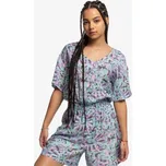 OVERAL QUIKSILVER LENORA WOVEN ROMPER WM - fialová - S + při osobním odběru 1 024 Kč